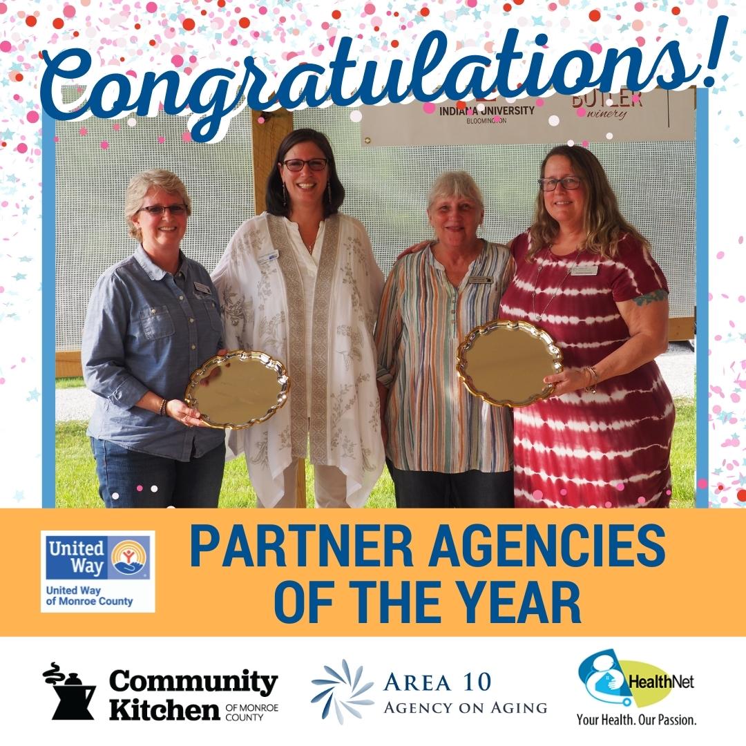 United Way Partner Agencies Award 2022