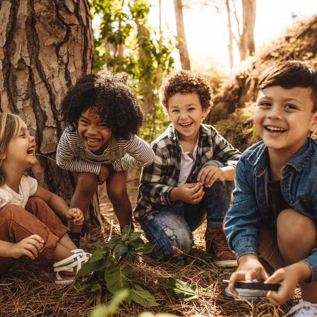 Kids playing