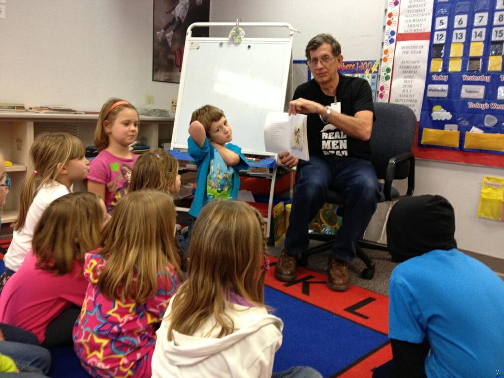 Kids and MENtors are excited about Real Men Read!
