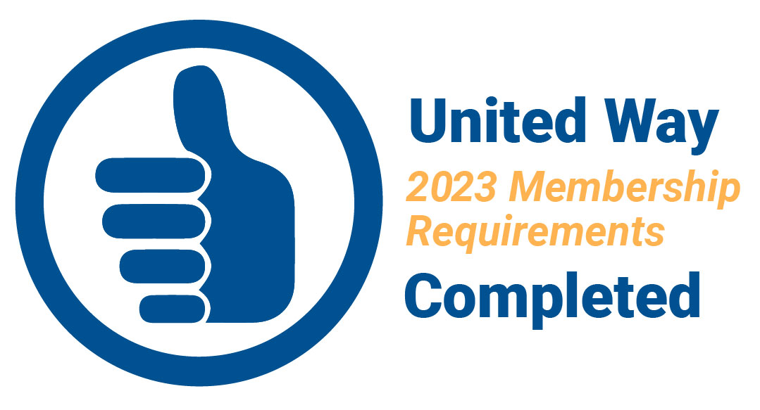 United Way Worldwide Membership Seal 2023