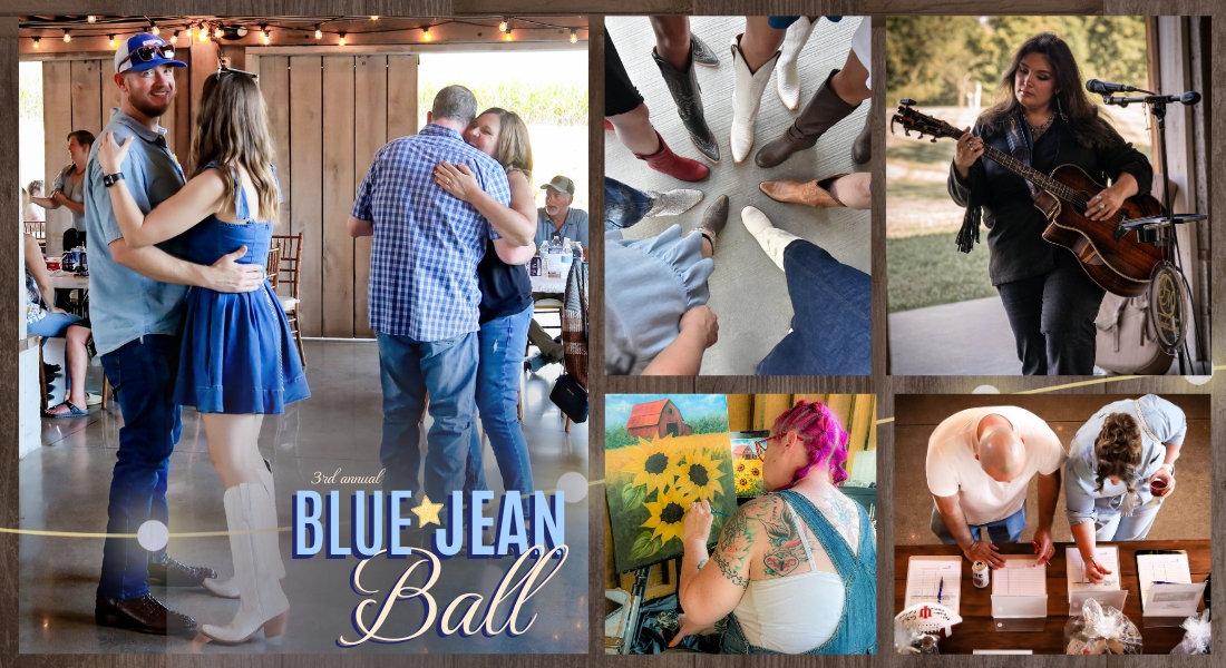 Images from 2025 Blue Jean Ball