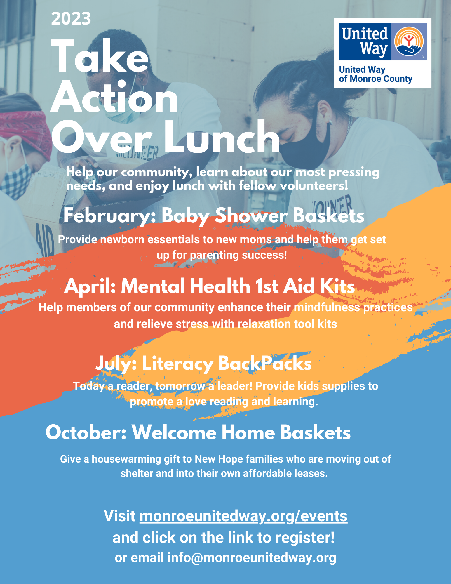 Take Action flyer