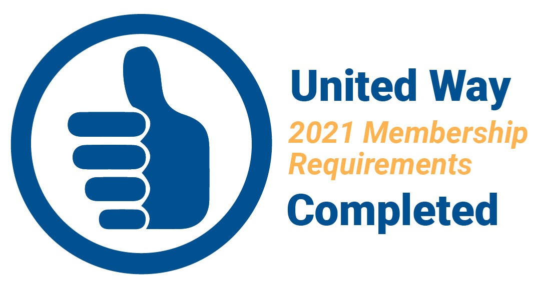 United Way Worldwide Membership Certification logo