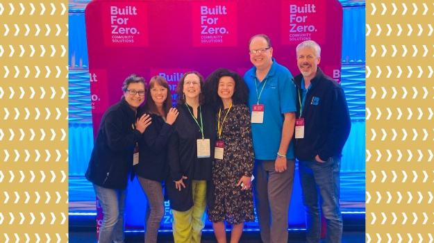 Group of people smiling