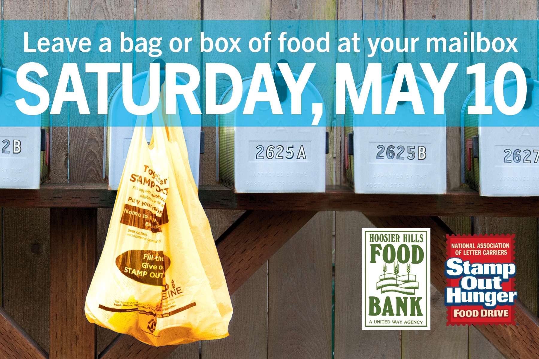 Stamp Out Hunger banner